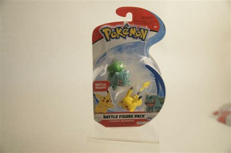 Pokemon Battle Figure Pack Pikachu & Bulbasaur NEW 2019 Action Figures ...