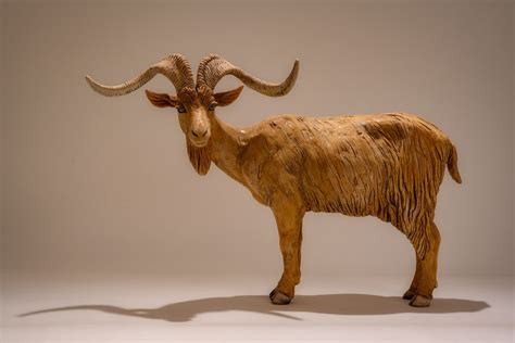 Goat Sculpture - Nick Mackman Animal Sculpture