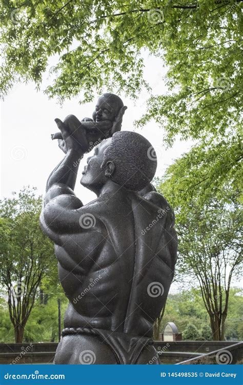 `Behold` a Sculpture of Kunta Kinte at the Martin Luther King, Jr. National Historic Site ...