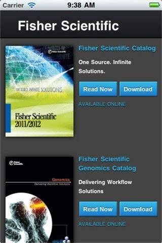 Thermo Scientific - Fisher Scientific Catalog App Community, Manuals ...