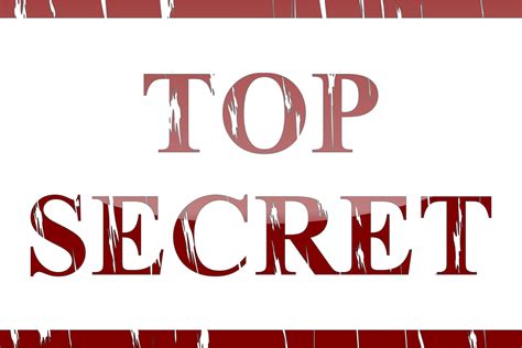 Clipart - Top Secret