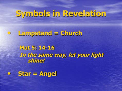 Symbols In Revelation Chart