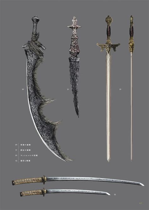 Dark Souls 3 Concept Art - Weapon Concept Art | Weapon concept art ...