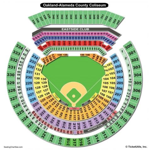 oakland coliseum seating chart raiders