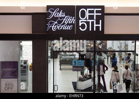 A Saks Fifth Avenue outlet store at the Camarillo outlet center in ...