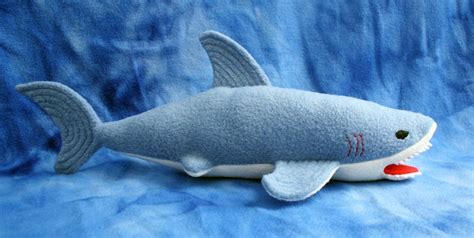 Requin Softie PDF-patron de couture fabriquer un jouet doux pour votre ...