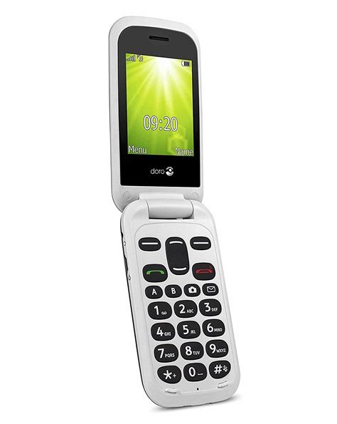 Doro 2404 SIM Free Mobile Phone - White | J D Williams