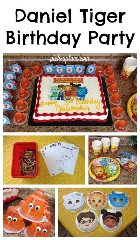 Daniel Tiger Birthday Party