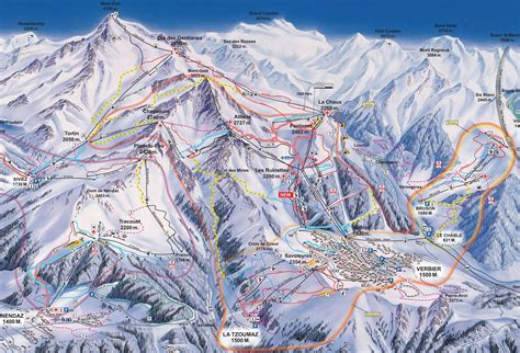 Verbier Piste Map | J2Ski