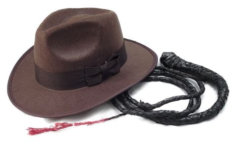 Indiana Jones Whip and Hat | backstage