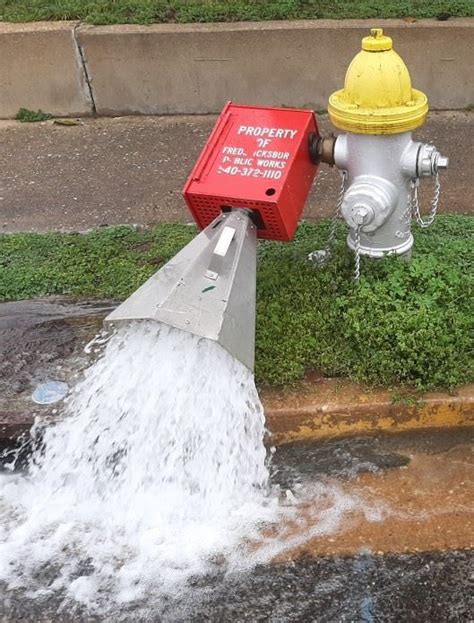 Hydrant Flushing | Fredericksburg, VA - Official Website