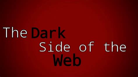 The Dark Web (Documentary) - YouTube