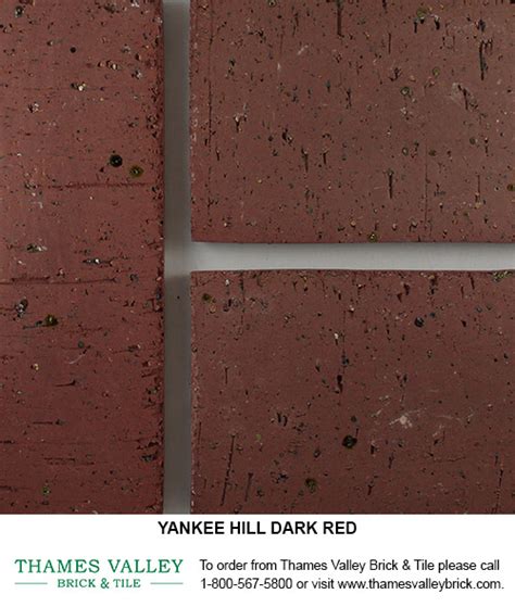 Dark Red – Yankee Hill Paver - Thames Valley Brick & Tile