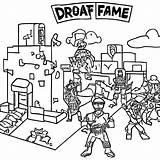Fortnite Coloring Pages · Creative Fabrica sketch template