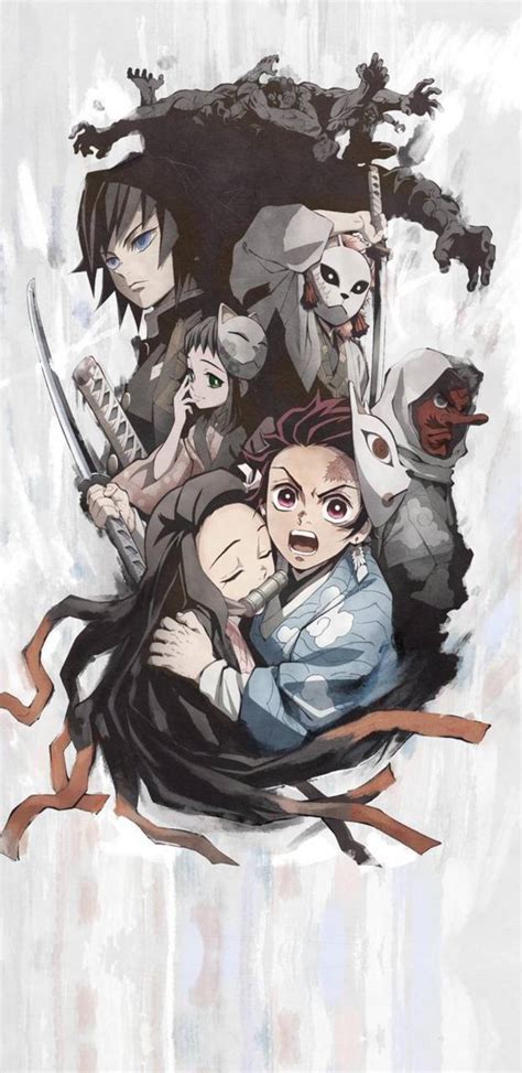 84+ Wallpaper Aesthetic Anime Kimetsu No Yaiba Images & Pictures