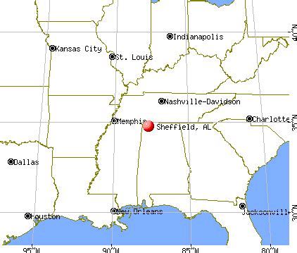 Sheffield, Alabama (AL 35660) profile: population, maps, real estate, averages, homes ...