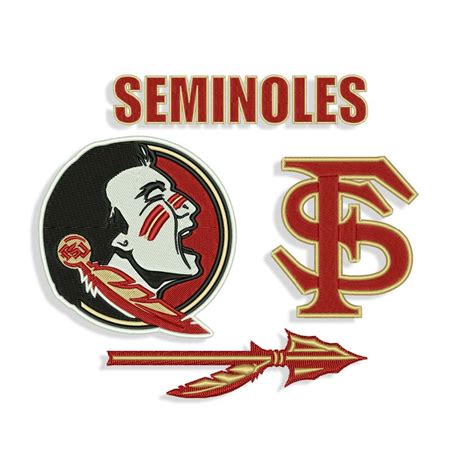 FSU Seminoles - Machine Embroidery designs and SVG files