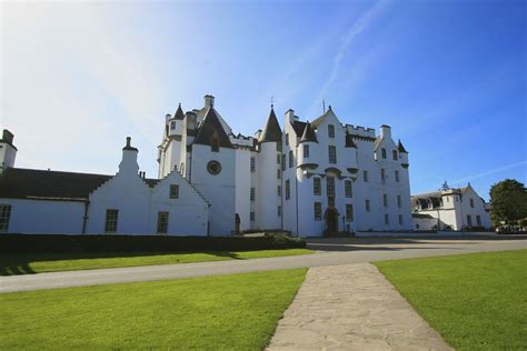 Scottish Blair Castle with Gardens