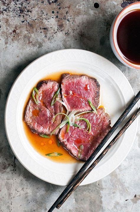 Beef Tataki with Ponzu Sauce | Recipe | Beef recipes, Beef tataki, Japanese dishes