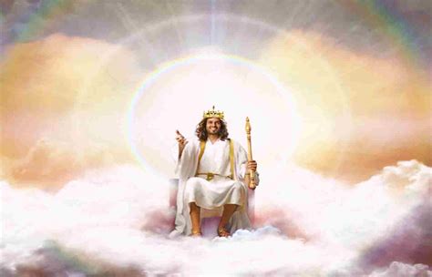 Jesus Christ On The Throne