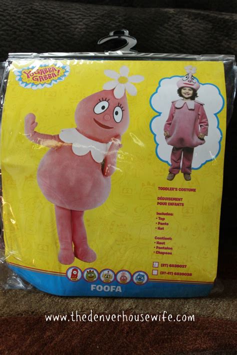 Yo Gabba Gabba Toddler Foofa Costume - Review » The Denver Housewife