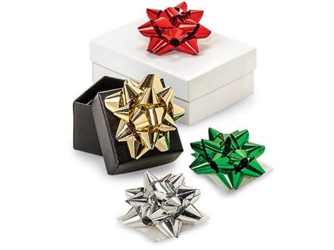 2" Metallic Mini Gift Bow Assortment, 16 Pack | Nashville Wraps