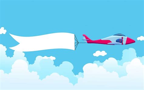 Airplane Banner - Free Vectors & PSDs to Download