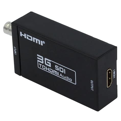 3 PCS Mini HD 1080P 3G SDI to HDMI Audio Converter Box HDMI Adapter Support SD/HD SDI/3G SDI ...