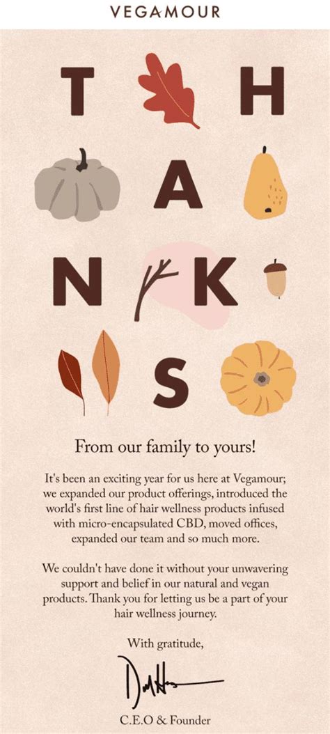 Content and Design Ideas to Create a Good Thanksgiving Email | Thanksgiving ads, Email design ...