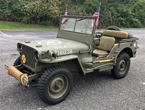 1942 Willys Military Jeep | Connors Motorcar Company