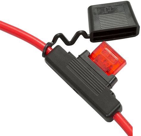 80859 Maxi Fuse Cover, 20-60A, 6 Gauge, 32V Maximum Voltage, Black/Red | Imperial Supplies