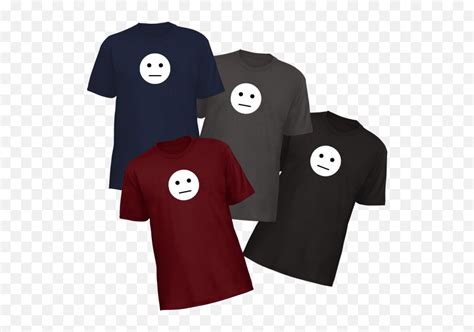 Meh Face Shirt - Active Shirt Emoji,Sneer Emoji - free transparent ...