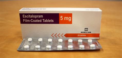 Escitalopram tablet | Brown & Burk | UK