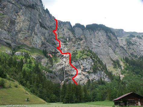 ViaFerrata.com - 519e Via Ferrata Allmenalp, Kandersteg, Bern, Switzerland