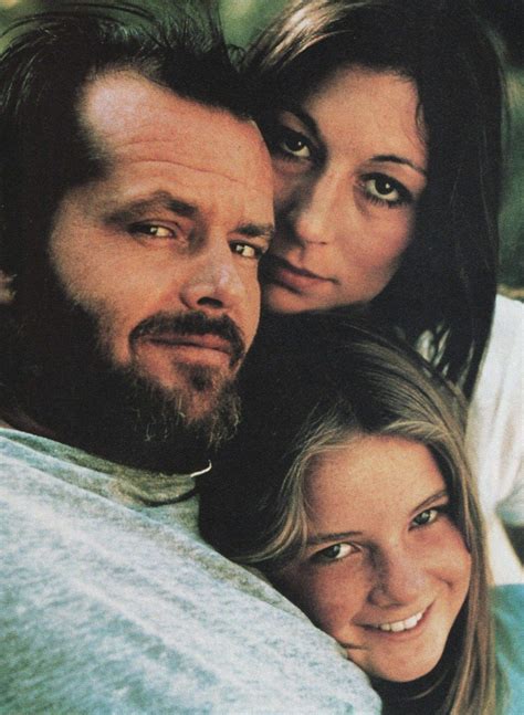 Jack Nicholson with daughter Jennifer and girlfriend Anjelica Huston in the mid-’70s. | Jack ...