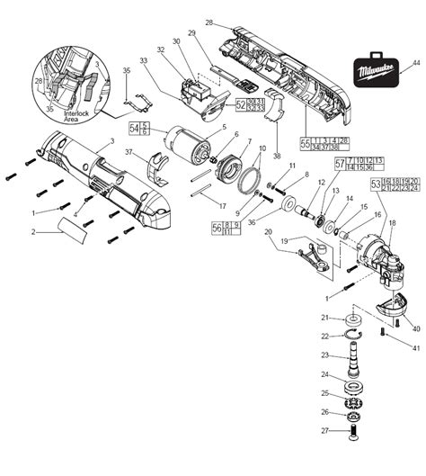 Milwaukee 2426-20 Parts List | Milwaukee 2426-20 Repair Parts | OEM ...