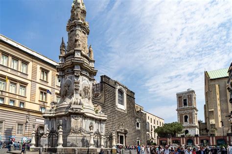 One day in the Historic Centre of Naples in Italy