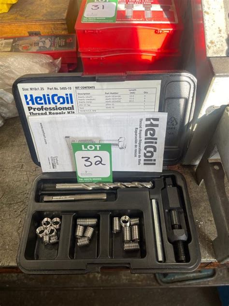 Helicoil Thread Repair Kits - 1st Machinery