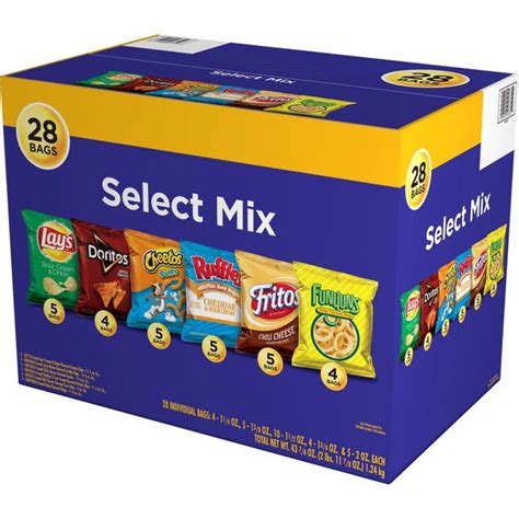 Frito Lay Select Mix Variety, 28 Ct - Costco Food Database