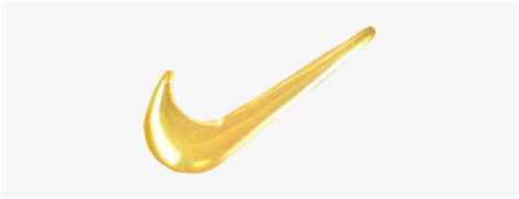 Nike Swoosh Png Clip Art Transparent Download - Gold Nike Logo Png - 400x445 PNG Download - PNGkit