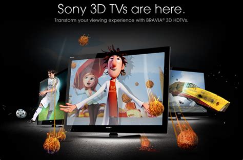 Sony Releases 3D TV Information (Prices & Size) - SonyRumors