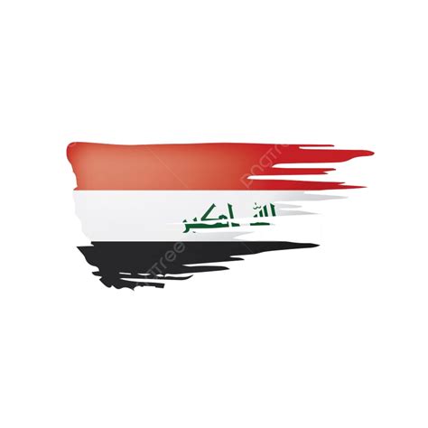 Iraq Flag Vector PNG Images, Iraqi Flag Iraq Country National, National, War, Drawing PNG Image ...