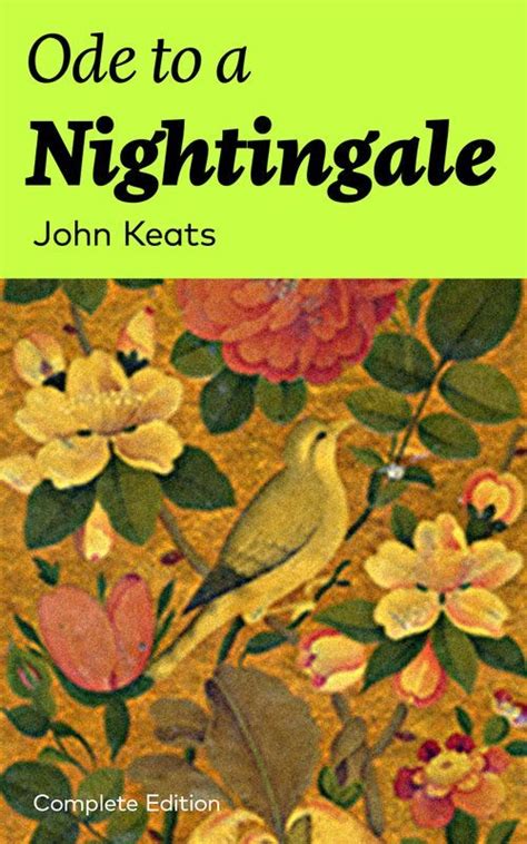 Ode To A Nightingale By John Keats | Wrytin