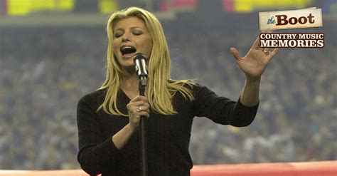 Country Music Memories: Faith Hill Performs Anthem at Super Bowl