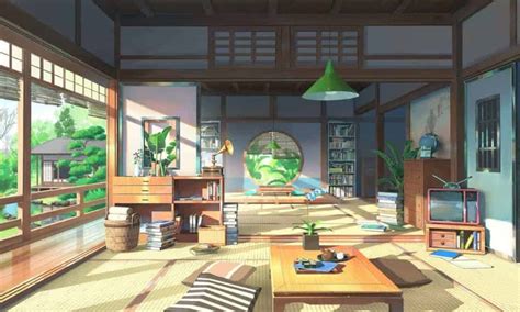 Thư viện các Background anime living room Dành cho những bộ phim về gia đình, Slice of life