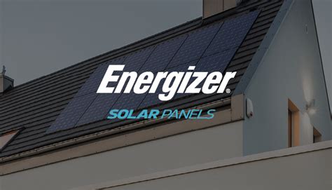 Energizer Solar | Power your home