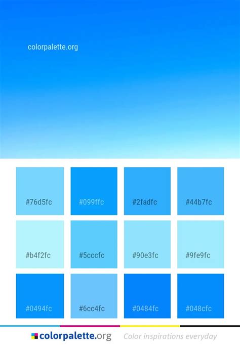 Sky Blue Daytime Color Palette | colorpalette.org