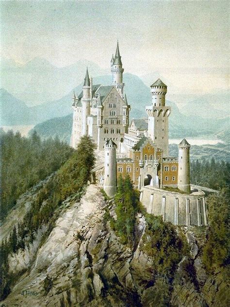 Adolf Hitler : Neuschwanstein : 1914 : Archival Quality Art Print | eBay