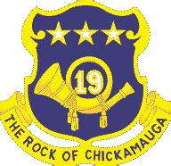 Coat of arms (crest) of 19th Infantry Regiment, US Army