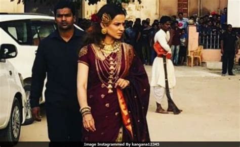 Pics Of Kangana Ranaut From Manikarnika Sets Are Viral